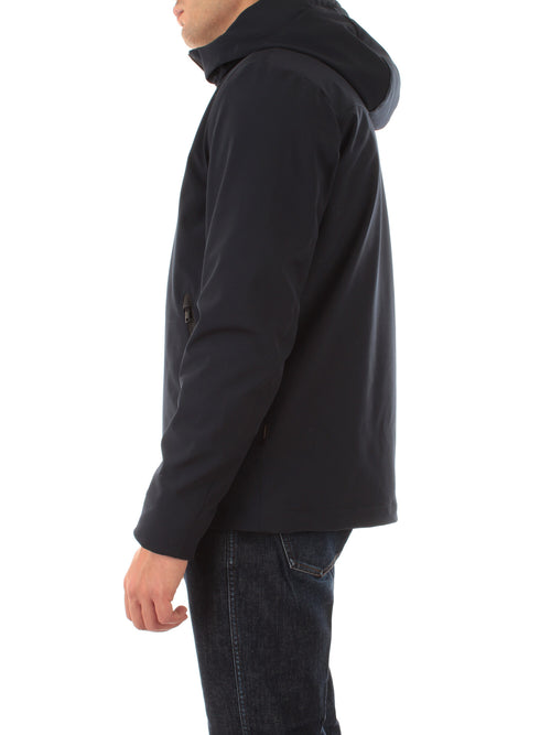 Woolrich PACIFIC SOFT SHELL JACKET da uomo melton blue