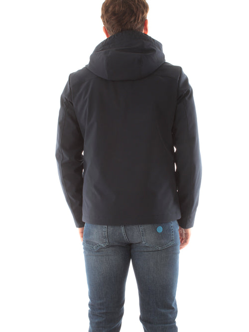 Woolrich PACIFIC SOFT SHELL JACKET da uomo melton blue