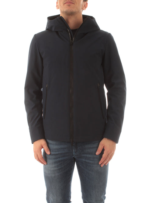 Woolrich PACIFIC SOFT SHELL JACKET da uomo melton blue