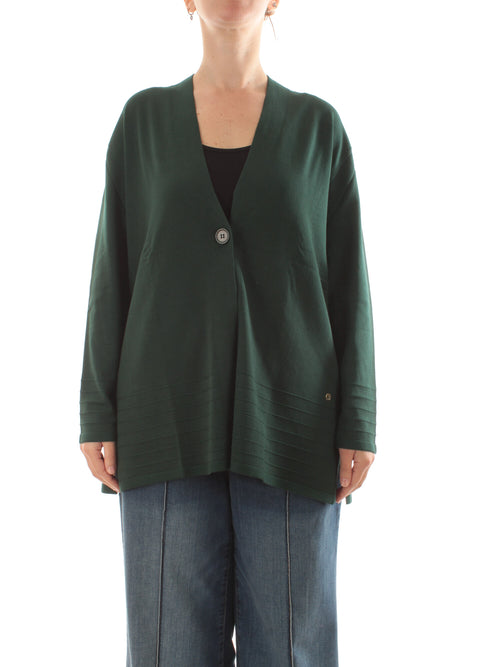 Luisa viola cardigan da donna verde