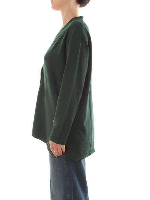 Luisa viola cardigan da donna verde