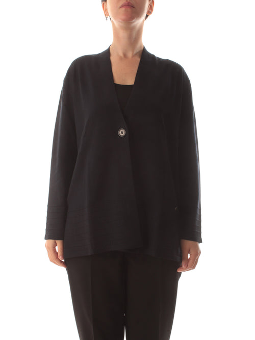 Luisa viola cardigan da donna blu