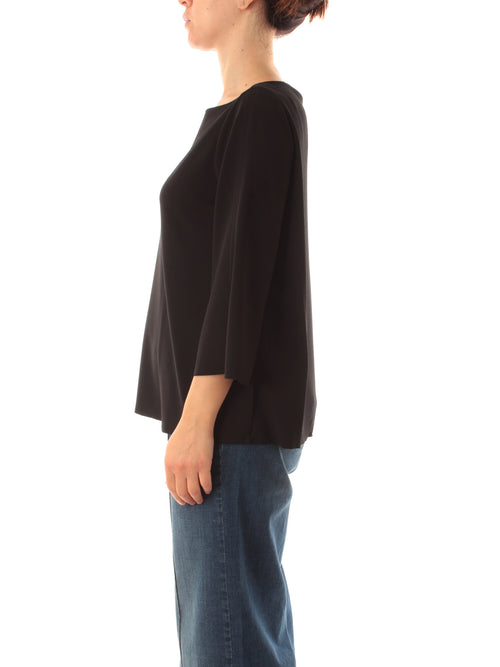 Luisa Viola blusa da donna nero