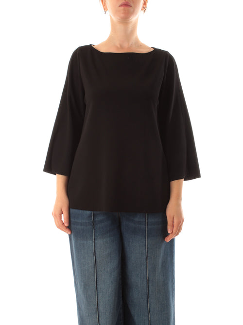 Luisa Viola blusa da donna nero