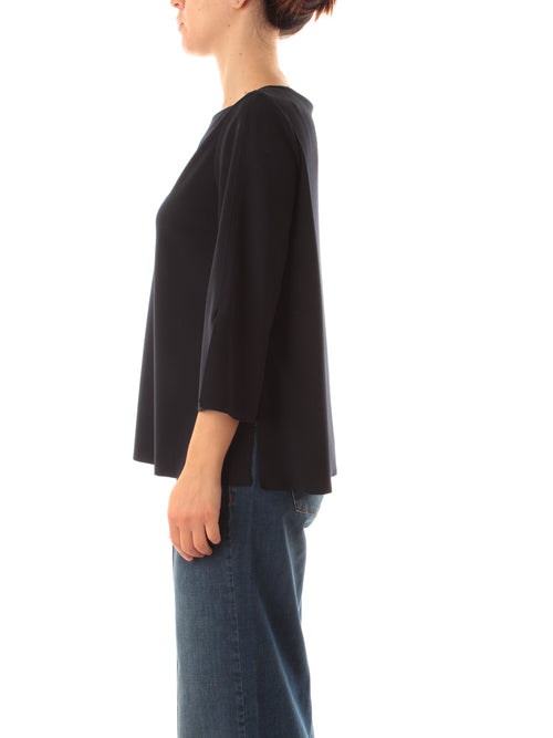 Luisa Viola blusa da donna blu