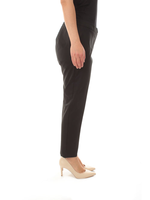 Persona By Marina Rinaldi EDITTI pantalone slim da donna nero