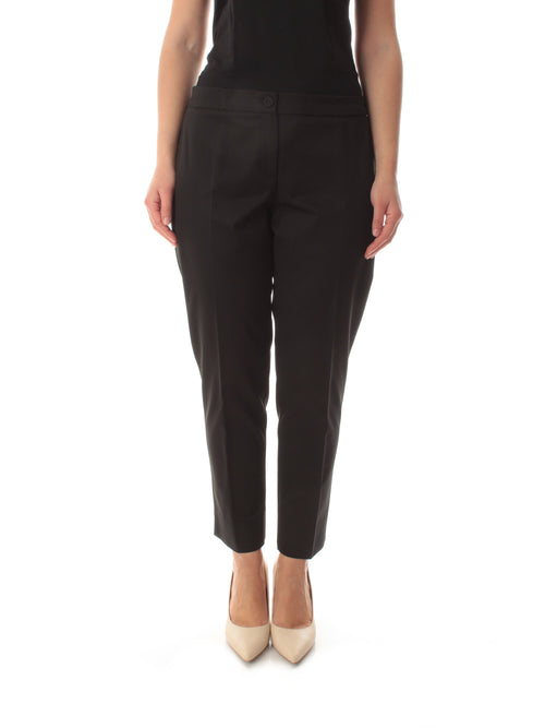 Persona By Marina Rinaldi EDITTI pantalone slim da donna nero