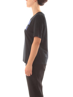 Persona By Marina Rinaldi NIEVO T-shirt da donna blu navy