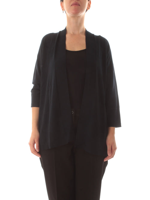 Persona By marina Rinaldi MENTA cardigan da donna blu navy