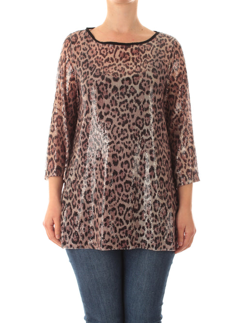 Maria Talia blusa animalier da donna