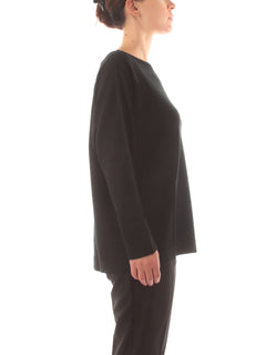 Persona By Marina rinaldi VADET maglia in misto lana da donna nero