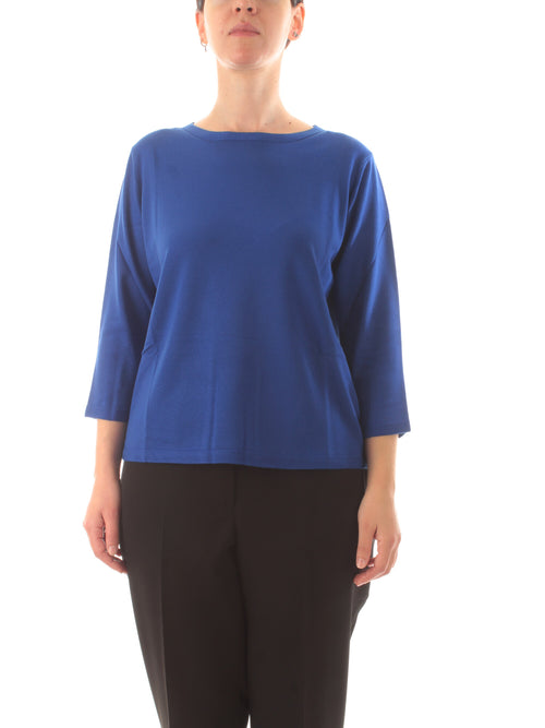 Persona By Marina Rinaldi rimmel maglia da donna bluette