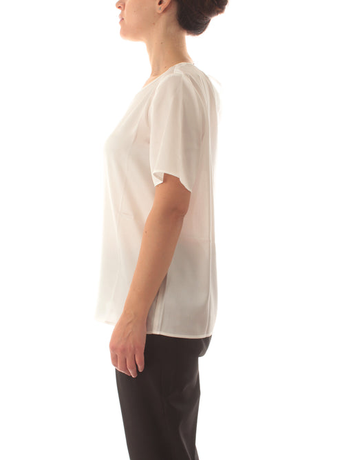 Persona By Marina Rinaldi BAZAR blusa da donna bianco latte