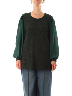 Persona by Marina rinaldi JENNI blusa da donna verde bosco