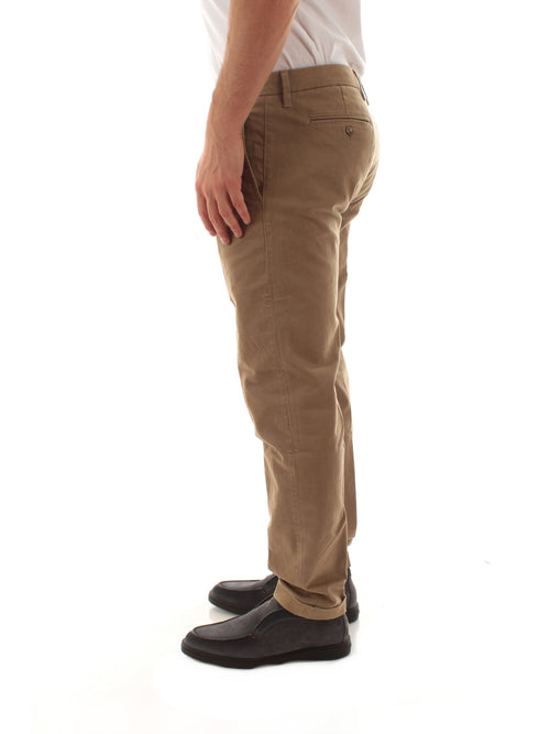 Re-Hash MUCHA pantalone chinos beige scuro da uomo