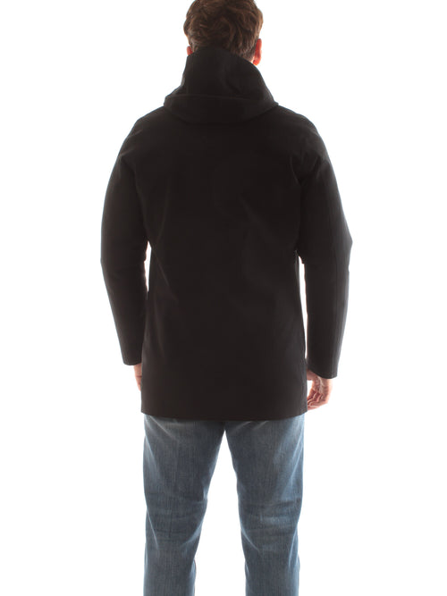 Rrd-roberto ricci designs DOWN UNDER FLOATING PARKA DA UOMO NERO