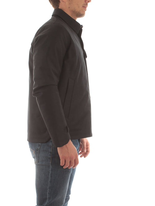 RRD-ROBERTO RICCI DESIGNS TERZILIO OVERSHIRT DA UOMO PIOMBO