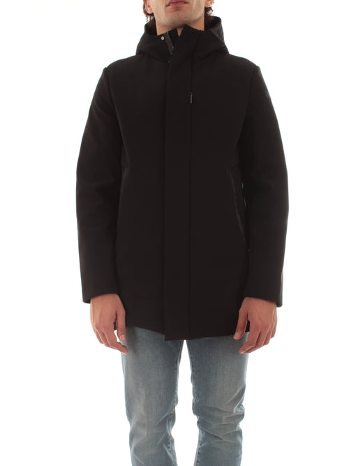 RRD-ROBERTO RICCI DESIGNS WINTER TRHERMO COAT da uomo nero