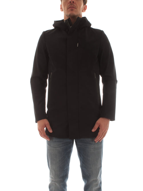 RRD-ROBERTO RICCI DESIGNS WINTER TRHERMO COAT da uomo blue black