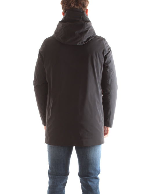 RRD - ROBERTO RICCI DESIGNS egg floating parka da uomo nero