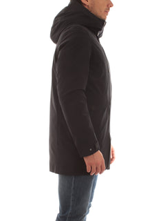 RRD - ROBERTO RICCI DESIGNS egg floating parka da uomo blue black