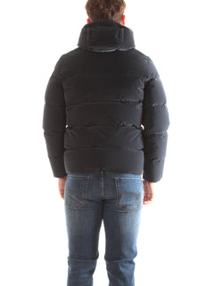 RRD-ROBERTO RICCI DESIGNS WILSON TUBIC HOOD JKT DA UOMO BLUE BLACK