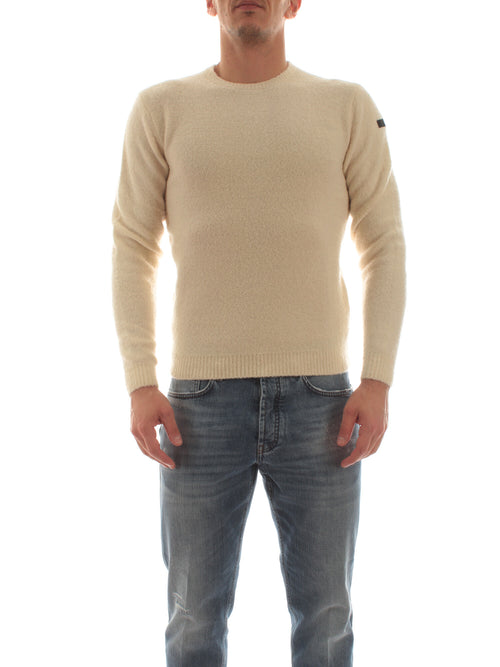 RRD-ROBERTO RICCI DESIGNS maglia BOUCLE' da uomo ghiaccio