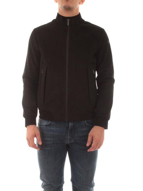 RRD - ROBERTO RICCI DESIGNS NABUCCO FULL ZIP SOFT JKT DA UOMO NERO