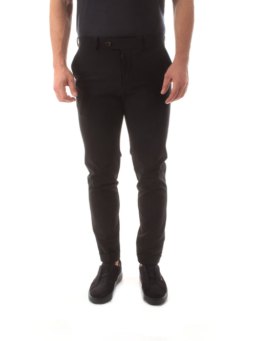 RRD-ROBERTRO RICCI DESIGNS WINTER CHINO PANT DA UOMO nero