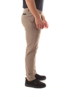 RRD-ROBERTRO RICCI DESIGNS WINTER CHINO PANT DA UOMO tortora
