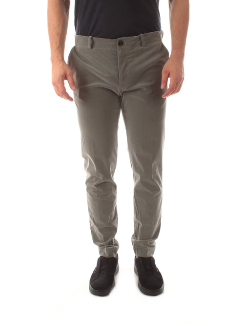 RRD-ROBERTRO RICCI DESIGNS TECHNO VELVET PANT DA UOMO tortora