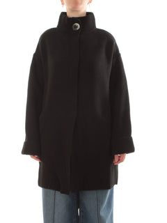 Corte Dei Gonzaga Gold cappotto da donna nero