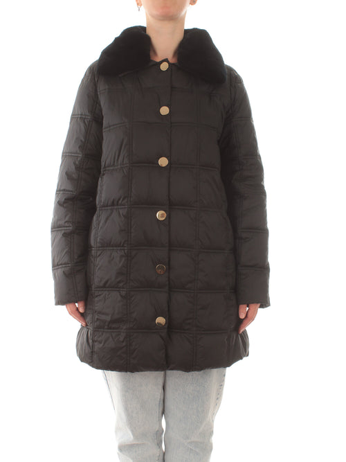 Corte Dei Gonzaga Gold parka da donna nero