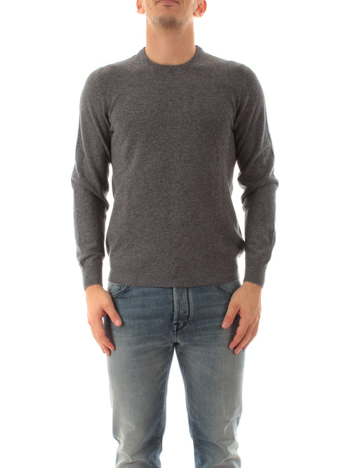 Fedeli maglia ARGENTINA SLIM in puro cashmere da uomo stone