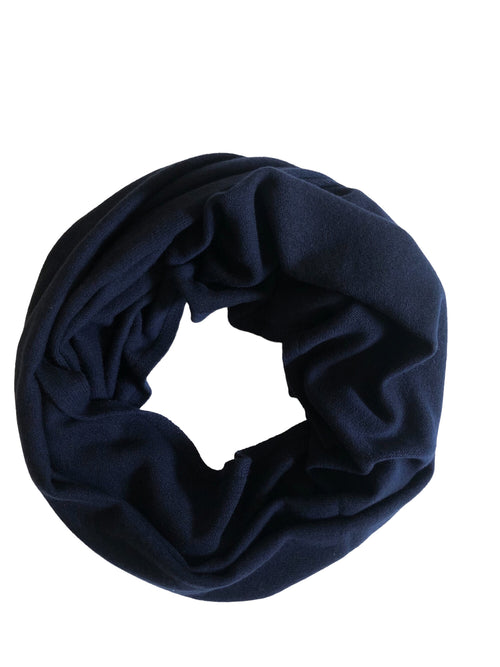 Kangra sciarpa sgradata in cashmere da uomo blu