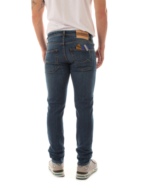 Jacob Cohen NICK jeans super slim fit da uomo blu