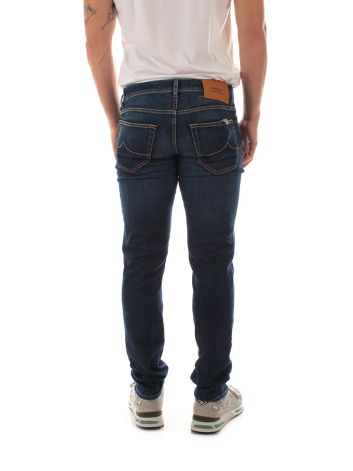 Jacob Cohen NICK jeans super slim fit da uomo denim scuro