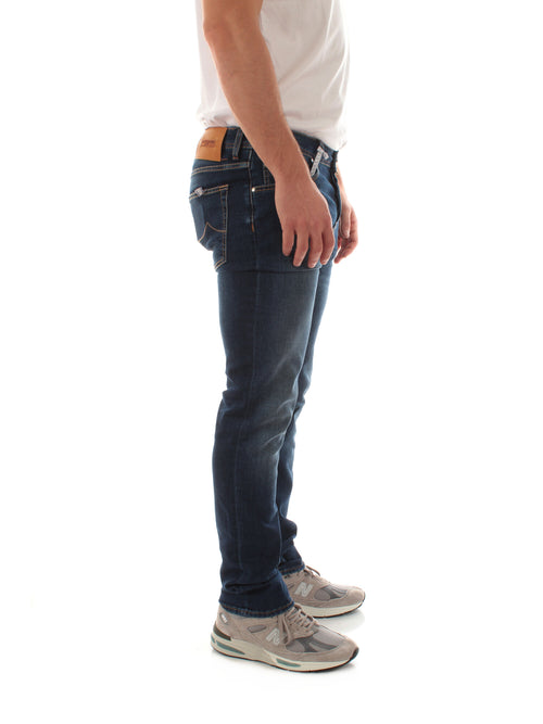 Jacob Cohen NICK jeans super slim fit da uomo denim scuro