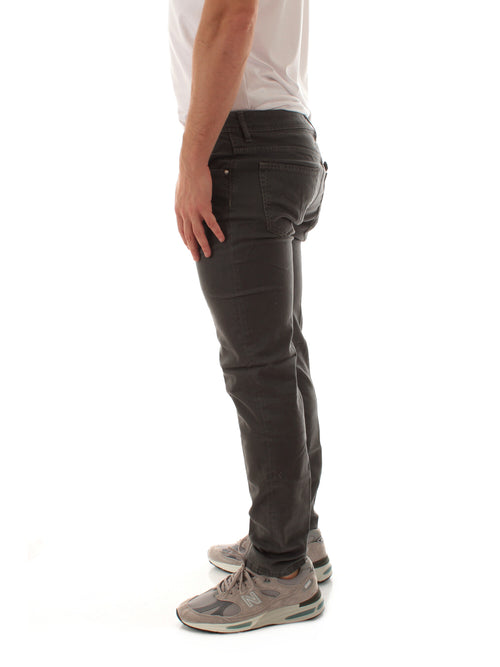 Jacob Cohen jeans scott cropped carrot slim da uomo grigio