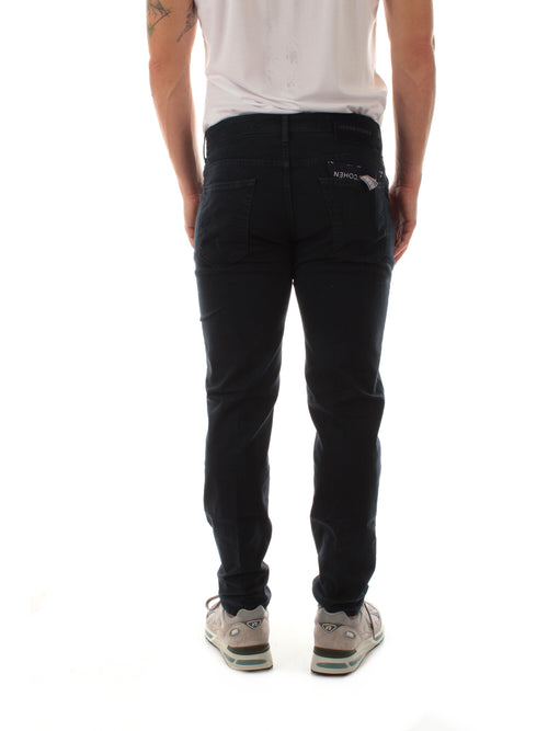 Jacob Cohen jeans scott cropped carrot slim da uomo bianco