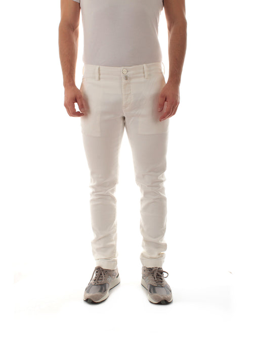 Jacob Cohen jeans BOBBY slim da uomo bianco