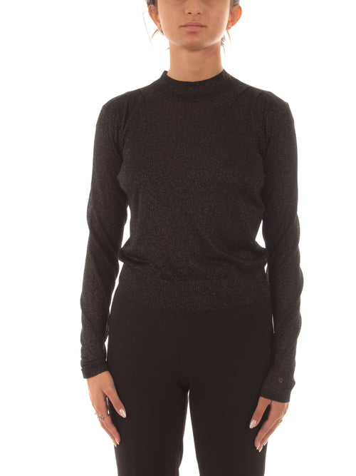 Twinset Actitude maglia con lurex da donna nero