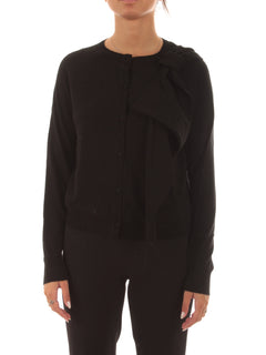 Twinset Actitude cardigan in misto lana da donna nero