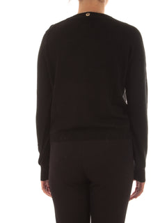 Twinset Actitude cardigan in misto lana da donna nero