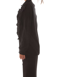 Twinset maglia in misto cashmere da donna nero