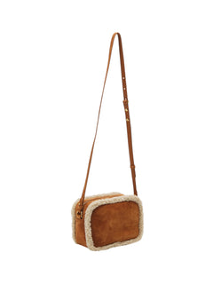 Coccinelle ECO SHEARLING borsa a tracolla da donna natural/cuir