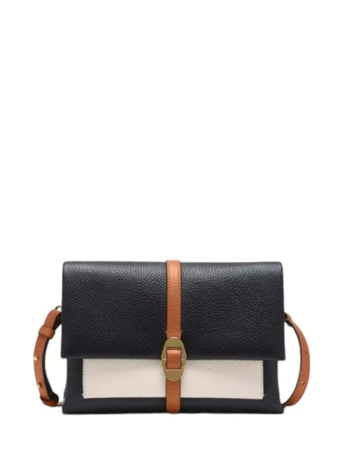 Coccinelle DORIAN TRICOLOR borsa in pelle noir/lambs/cuir da donna