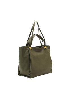 Coccinelle OLIVER borsa in pelle laurel green da donna