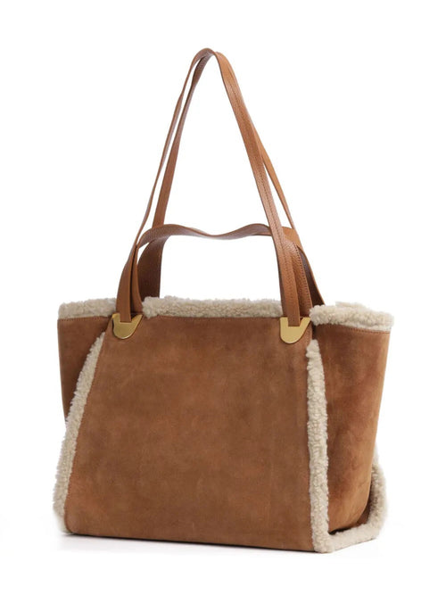 Coccinelle OLIVER ECO SHEARLING da donna natural/cuir