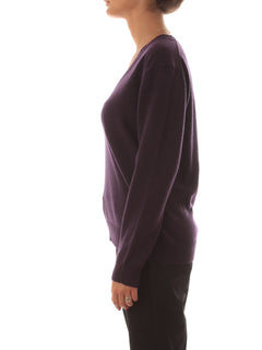 Jucca maglia in cashmere da donna uva